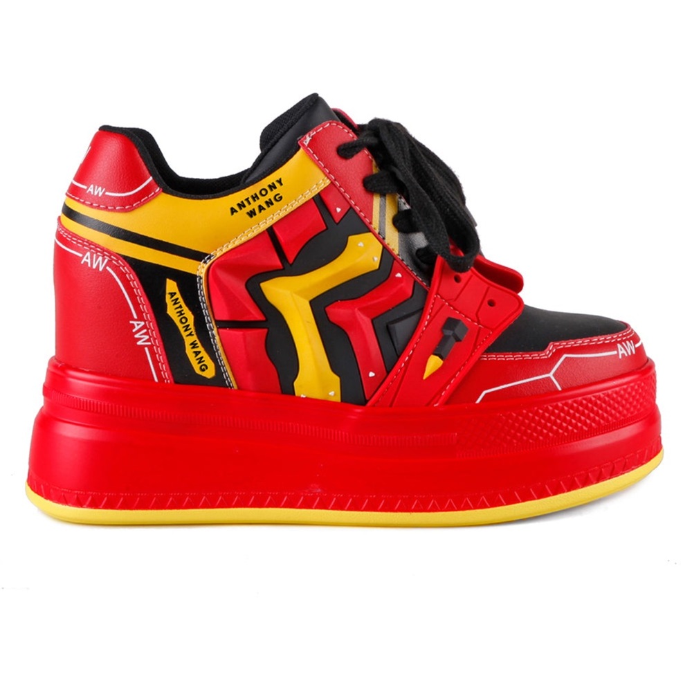 Anthony Wang Red Quince Sneaker Wedge